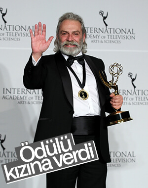 Haluk Bilginer'in eski eşi Yengi'den ödül açıklaması