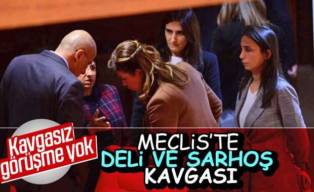 Meclis'te yine kavga çıktı