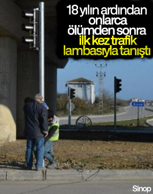 Sinop'ta trafik lambası dönemi