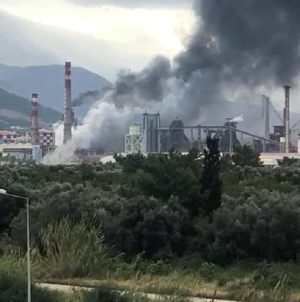 Hatay da demir çelik fabrikasında patlama #2