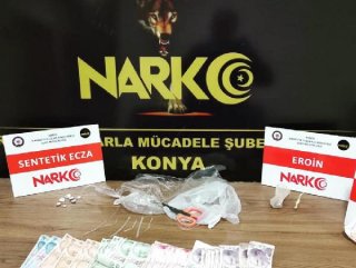 Konya'da uyuşturucu operasyonu: 10 tutuklama