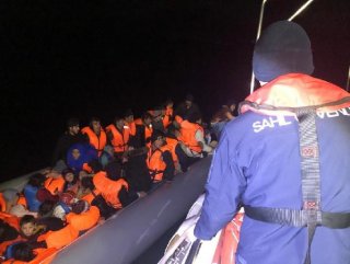 Seferihisar ve Urla'da 113 göçmen yakalandı