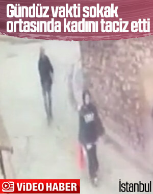 Fatih'te kimliği belirsiz kişi, bir kadını taciz etti