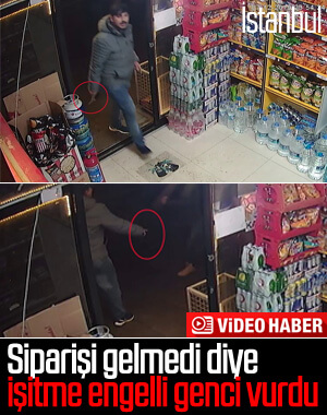 Ataşehir'de bir kişi marketi basıp çalışanı vurdu