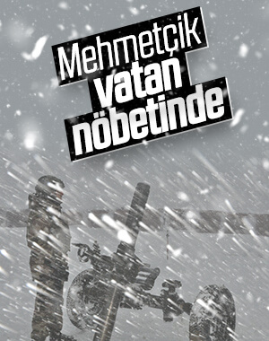2 bin rakım yüksekte vatan nöbeti