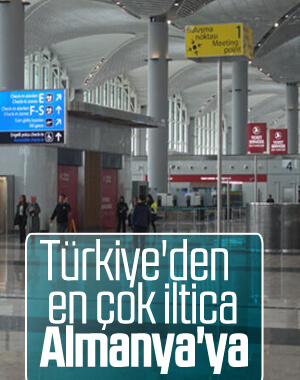 Türkiye Avrupa'ya ilticada 5. sırada
