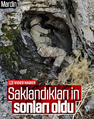 4 teröristin öldürüldüğü Mardin'de cephanelik çıktı