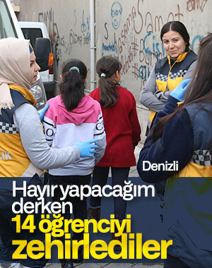 Hayır amaçlı dağıtılan kek, öğrencileri hastanelik etti