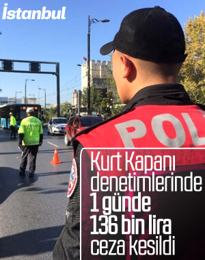 İstanbul'da denetimlerinde 4 bin araç sorgulandı