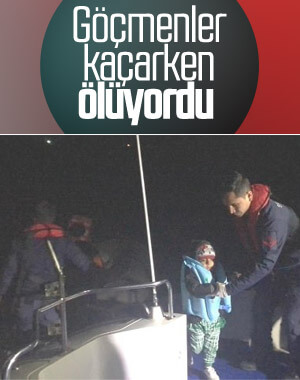 Kaçak göçmenleri Sahil Güvenlik ekibi kurtardı