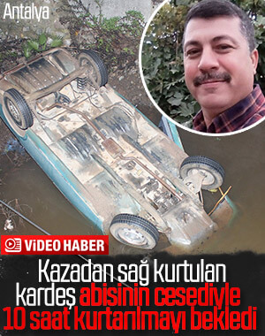 Ölen ağabeyinin cesediyle 10 saat bekledi
