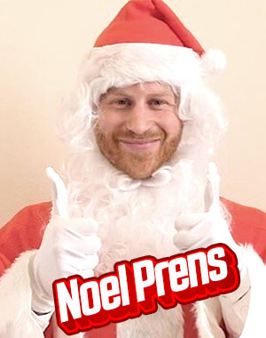Prens Harry, Noel Baba oldu