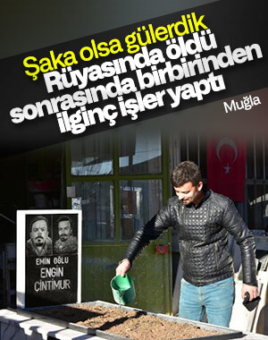 Rüyasında öldüğünü gören adam kendi mezarını yaptırdı