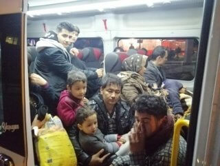 Çanakkale'de 51 göçmen yakalandı