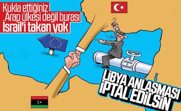 İsrail, Türkiye-Libya anlaşmasına karşı