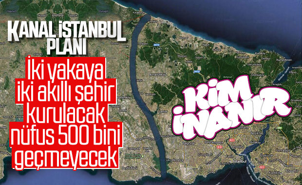 Bakan Kurum: Kanal İstanbul'un nüfusu 500 bini geçmeyecek