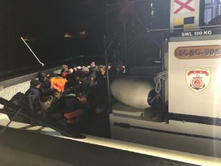 Çanakkale'de 43 kaçak göçmen yakalandı