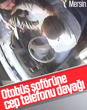 Mersin'de otobüs şoförü darbedildi