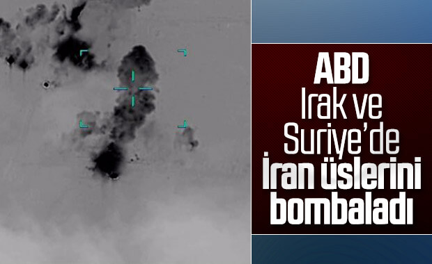 ABD, Suriye ve Irak'ta İran'a ait üsleri vurdu