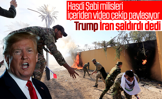 Donald Trump: Irak'taki saldırıyı İran yaptı