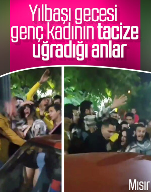 Yılbaşı gecesinde kadına korkunç taciz
