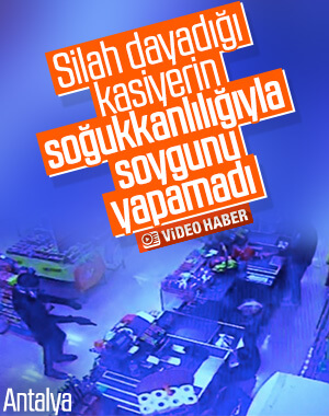 Antalya'da mağaza soymaya geldi, koşarak kaçtı