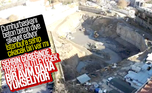 Şişli'de bir AVM daha yapılıyor