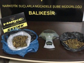 Balıkesir'de uyuşturucu operasyonu: 10 gözaltı
