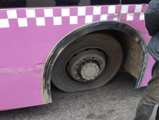 İstanbul'un göbeğinde akılalmaz kaza