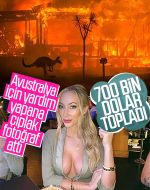 Avustralya’daki yangınlar için ilginç kampanya