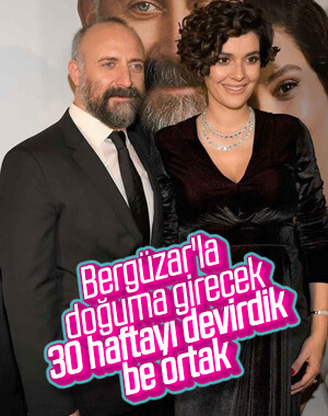 Bergüzar Korel'den Halit Ergenç paylaşımı