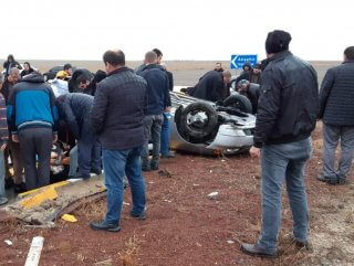 Konya'da trafik kazasında 1 kişi öldü, 8 kişi yaralandı