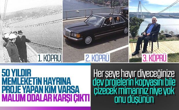 Meslek odaları büyük projeleri yapan isimleri ihraç etti