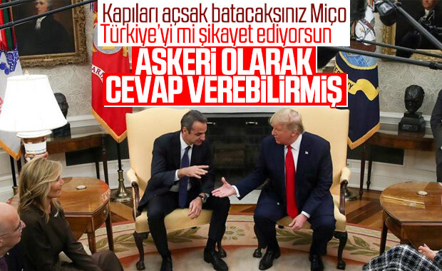 Miçotakis: Türkiye’ye askeri olarak cevap vereceğiz