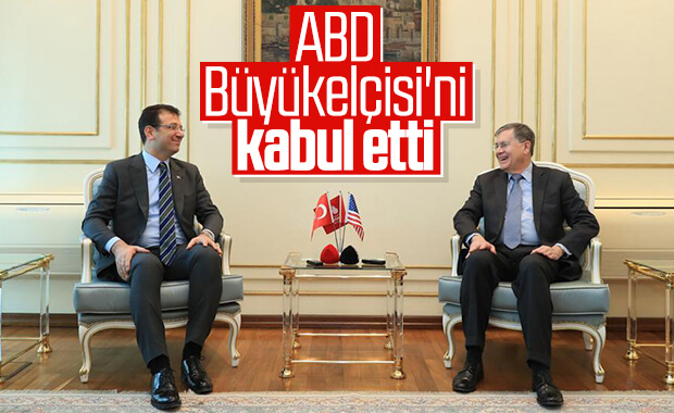 ABD Ankara Büyükelçisi, İmamoğlu'nu ziyaret etti