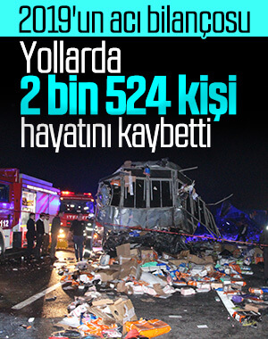 2019'un trafik kazaları