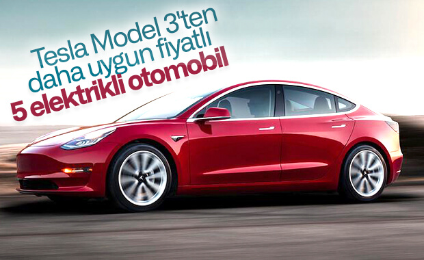 Tesla Model 3 yerine satın alabileceğiniz 5 elektrikli otomobil
