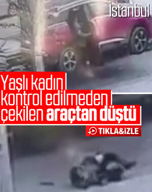 Kadıköy'de dikkatsiz çekici şoförü