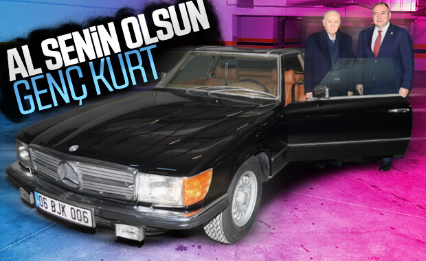 Bahçeli, klasik otomobilini MHP'li vekile hediye etti