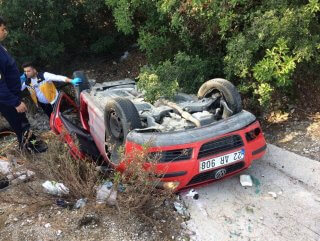 Muğla'da trafik kazası: 1 ölü 3 yaralı