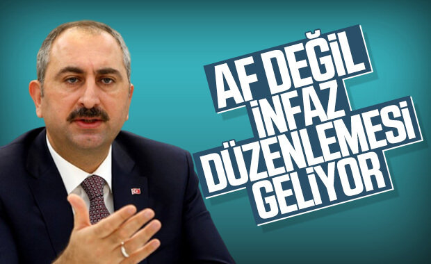 Adalet Bakanı'ndan infaz kanunu açıklaması