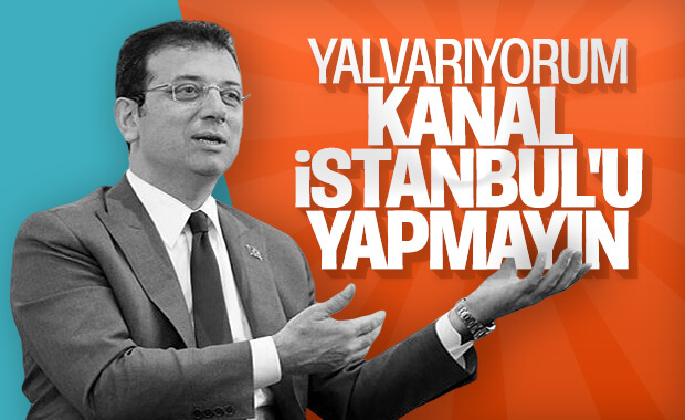 İmamoğlu, Kanal İstanbul'dan vazgeçilmesini istedi