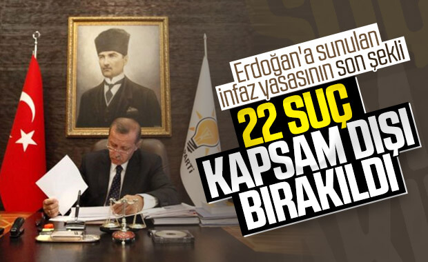 İnfaz düzenlemesi şekillendi
