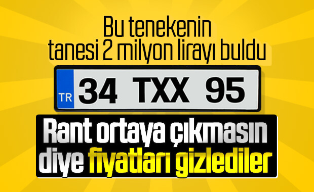 Taksi plakası fiyatları internetten kalktı