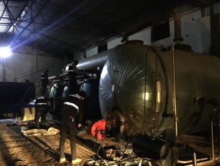 BOTAŞ hattından petrol çalarken yakalandılar