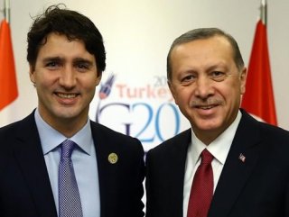 Erdoğan, Kanada Başbakanı'yla telefonda görüştü