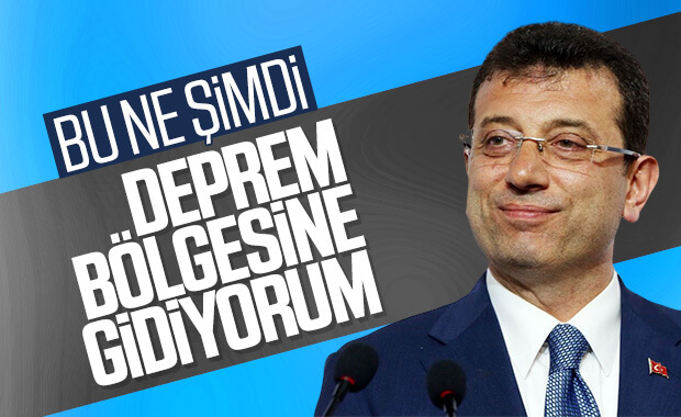 Ekrem İmamoğlu, deprem bölgesine gidiyor