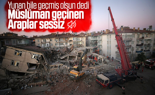 Arap ülkeleri Elazığ depreminden sonra sessiz kaldı