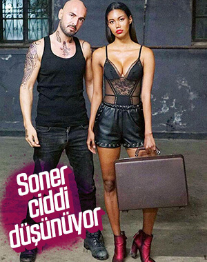 Soner Sarıkabadayı sevgilisine tektaş aldı