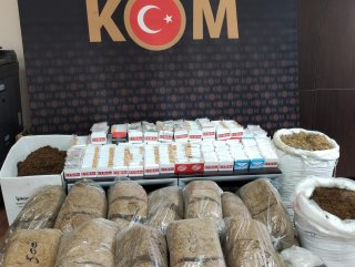 Balıkesir'da kaçak tütün operasyonu